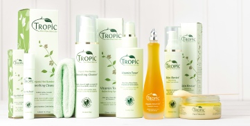 Tropic Oranic Skincare Product Range